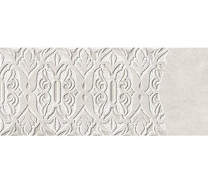 Фото СП398 Плитка Ibero Cromat One Decor Positive White Rec-Bis B115 40x120 Ibero