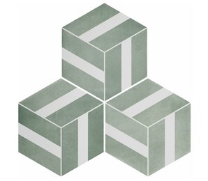 Фото SIX Cementine Bari Aqua 27x23x0,9 DurStone