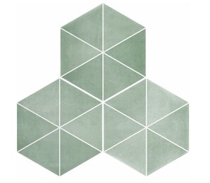 Фото SIX Cementine Capri Aqua 27x23x0,9 DurStone