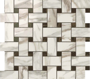 Фото S.M. Calacatta Gold Twist Mosaic Atlas Concorde