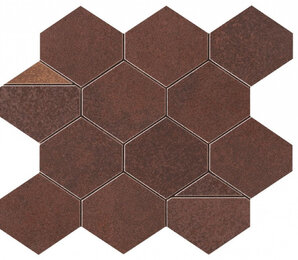 Фото Blaze Corten Mosaico Nest 29x25 +32909 atlas-concorde-italy