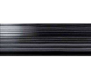 Фото Calypso Inserto Stripes Negro 25x70 Roca