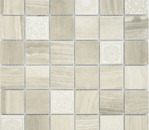 Фото Art Travertino silver MAT 48x48x8 caramelle