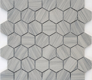 Фото Marmara grey POL hex 23x40x6 caramelle