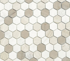 Фото Pietra Mix 3 MAT hex 18x30x6 caramelle