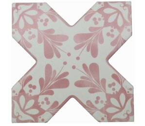 Фото becolors cross 13,25x13,25 dec. stencil coral Cevica