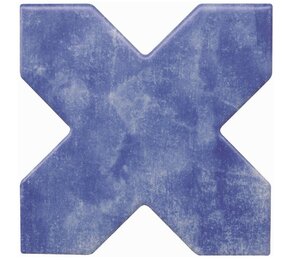 Фото becolors cross 13,25x13,25 electric blue Cevica