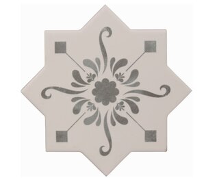 Фото becolors star 13,25x13,25 dec. stencil grey Cevica