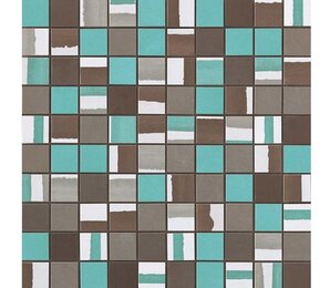 Фото Dwell Turquoise Mosaico Mix 30x30 +23303 atlas-concorde-italy