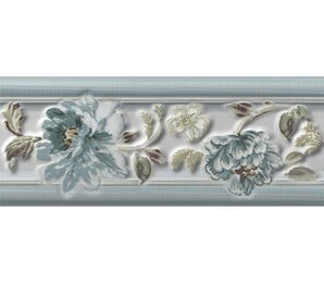 Фото GALIANA FLORAL Cenefa 10x25 Brennero Ceramiche