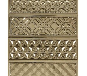 Фото Garden Dec Geometry PVD Oro 10x30 heralgi