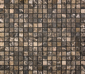 Фото 7M022-15T (Emperador Dark) Natural Mosaic