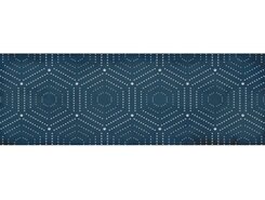 Плитка 1664-0180 Парижанка декор Геометрия синий 20х60