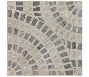 Фото K949793LPR01VTE0 Marble-Beton Декор Круговой Темный ЛПР 60x60 Vitra