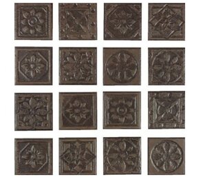 Фото Вставка Taco Metalico 8x8 Azulejos Borja