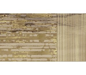 Фото Decor Lumia Gold Visone Lapp/Rett 30x60 (комп/2 шт) Brennero Ceramiche