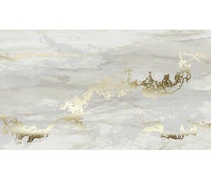 Фото Decor Solitaire Gold Grey Lapp/Rett 30x60 (комп/2 шт) Brennero Ceramiche