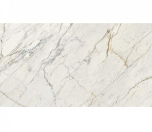 Фото R6RL Maiora Marble Effect Calacatta Oro Glossy Rett 120x240 Ragno