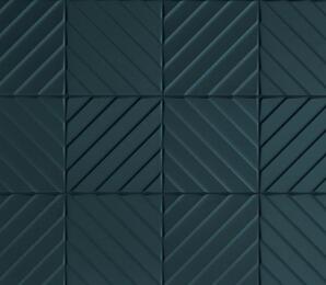 Фото 4D Diagonal Deep Blue 20х20 Marca Corona