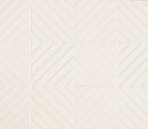 Фото 4D Diagonal White 20х20 Marca Corona