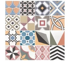 Фото Плитка 22104 Patchwork Colours 20*20 Equipe