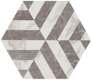 Фото Плитка MMMN Allmarble Statuario Decoro 21*18,2 Marazzi Italy