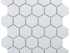Hexagon small White Matt (MT31000/LJ5108/IDL1005) 265х278х6