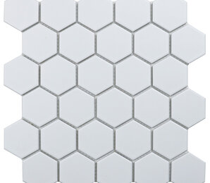 Фото Hexagon small White Matt (MT31000/LJ5108/IDL1005) 265х278х6 starmosaic