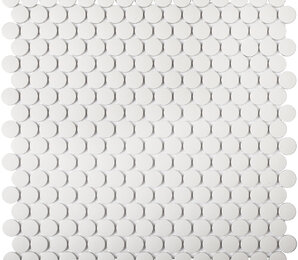 Фото Penny Round White Antislip (JNK81011) 315х309х6 starmosaic