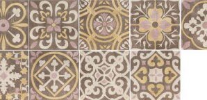 Фото Decor Bastide Choco (Mix 9) 20x20 Mainzu (восток)