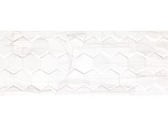 Плитка Brennero White Hexagon Rett 25x75