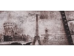 Декор Postcard grey 3 20х50