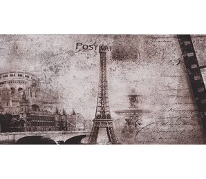 Фото Декор Postcard grey 3 20х50 Konskie ceramika