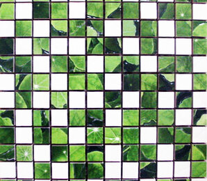 Фото Lotus Mosaico Blanco-Verde 30x30 infinity-ceramic