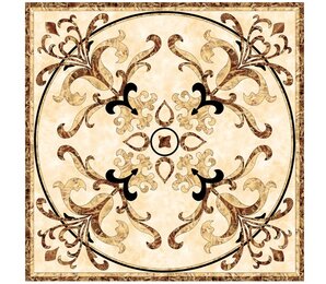 Фото Ruskin Roseton Beige 4х60x60 infinity-ceramic