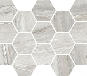 Фото Мозаика Eos Pearl Hexagon 32,5x22,5 Argenta Ceramica