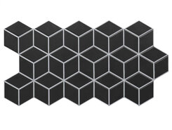 Rhombus Black 51x26