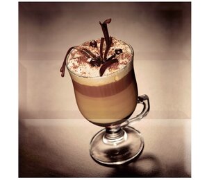 Фото Composicion Coffee Capucino Marron 30x30 Absolut Keramika