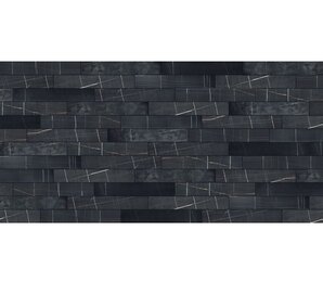 Фото Sahara Noir List.Mix Sq. 20x120 Impronta Ceramiche