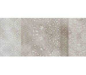 Фото Incanto 572 Wall DECOR GREY GLOSSY 30x90 serra