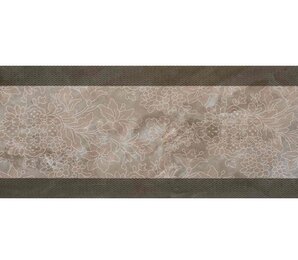 Фото Incanto 572 Wall FLORAL DECOR ANTHRACIDE GLOSSY 30x90 serra