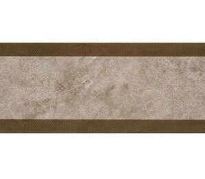 Фото Incanto 572 Wall FLORAL DECOR BROWN GLOSSY 30x90 serra