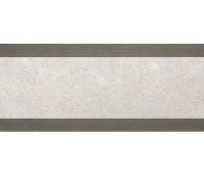 Фото Incanto 572 Wall FLORAL DECOR WHITE GLOSSY 30x90 serra