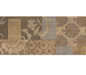 Фото Wall PASTORAL 1 DECOR BEIGE&BROWN MATT 30x90 serra