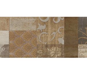 Фото Wall PASTORAL 2 DECOR BEIGE&BROWN MATT 30x60 serra