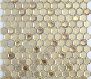 Фото Aureo grani hexagon 13x23x6 caramelle