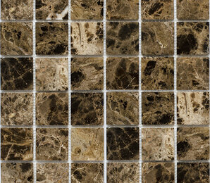 Фото 48X48 Dark Emperador Polished (JMST055) 305X305X4 starmosaic