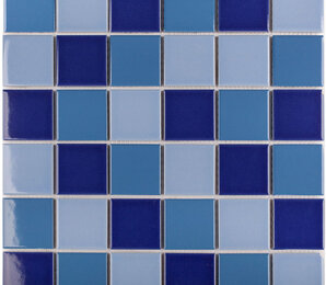 Фото 48x48 Blue Mix Glossy (WB52200) 306х306х6 starmosaic