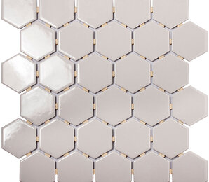 Фото Hexagon small Grey Glossy (MT20116) 51x59 starmosaic