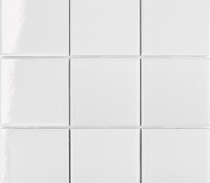 Фото 97x97 White Glossy (MH33800) 300х300х6 starmosaic